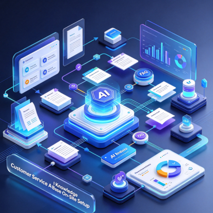 Customer Service AI Knowledge Base On-Site Setup
